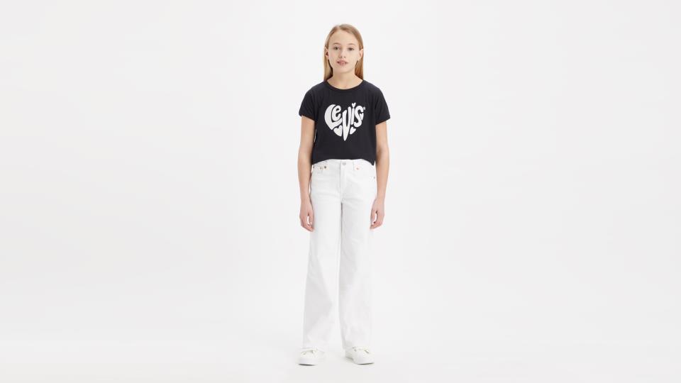 LEVIS WIDE LEG PANT WHITE