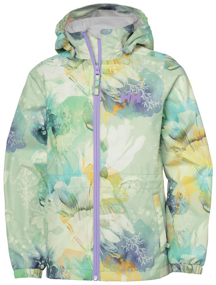 HELLY JR CELESTE RAIN JACKET JADE