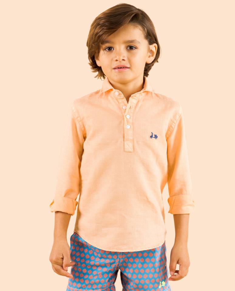SCOTTA CAMISA POLERA MELOCOTON