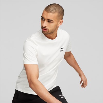 PUMA CAMISETA CLASSICS SMALL LOGO WHITE