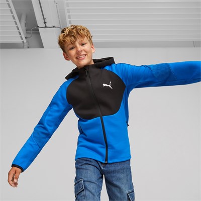 PUMA EVOSTRIPE FULL ZIP RACING BLUE