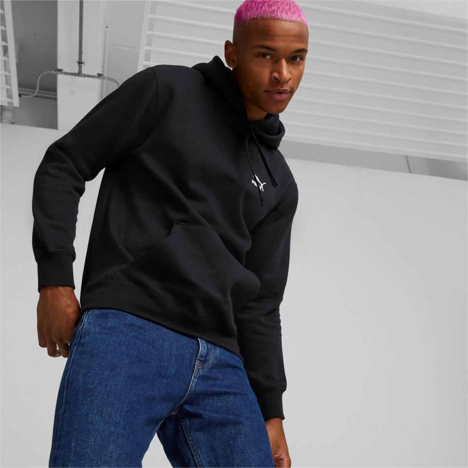 PUMA SUDADERA CLASSICS SMALL LOGO PUMA BLACK