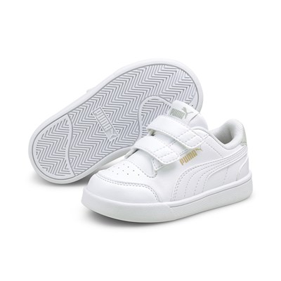PUMA SHUFFLE V INFANT WHITE