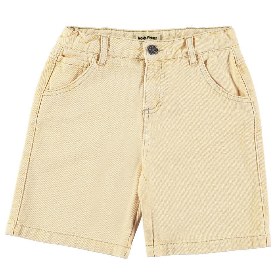 TOCOTO BERMUDA KID SARGA
