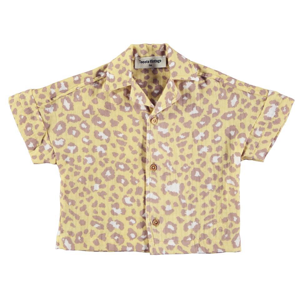 TOCOTO CAMISA OVERSIZE RESORT ANIMAL PRINT
