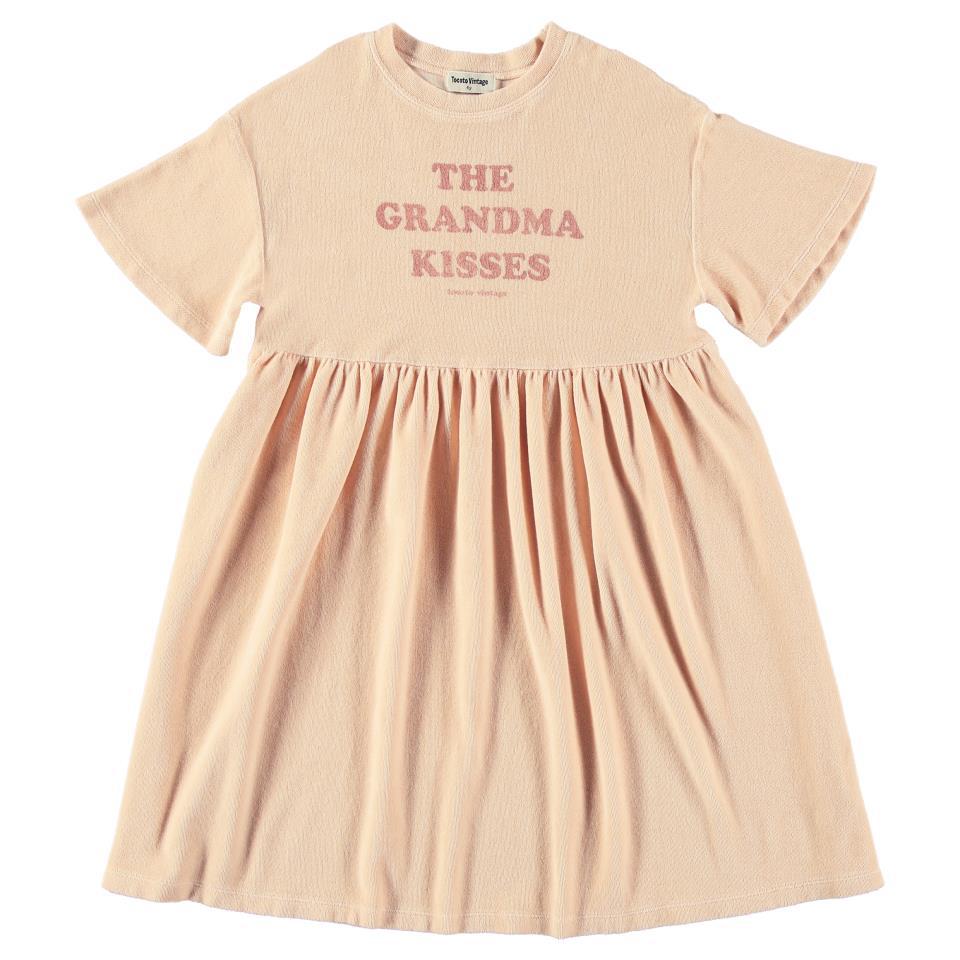 TOCOTO VESTIDO RIZO GRANDMA KISSES