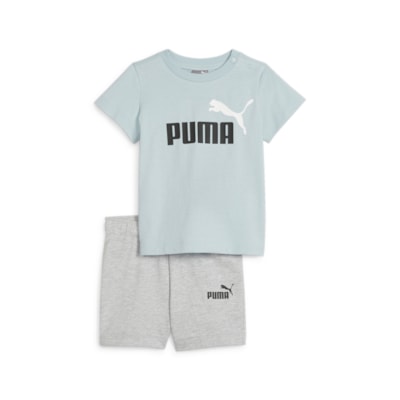 PUMA MINICATS TEE & SHORT TURQUOISE