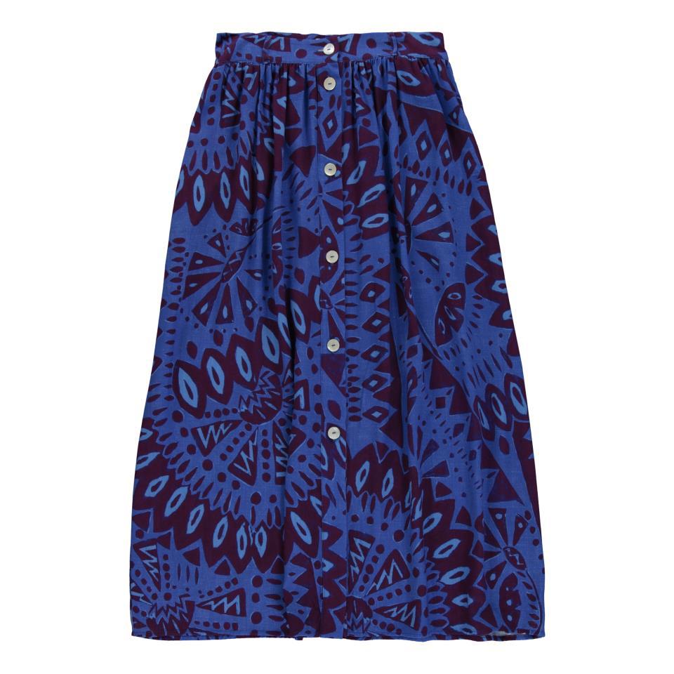 SISTERS LONG SKIRT BLUE