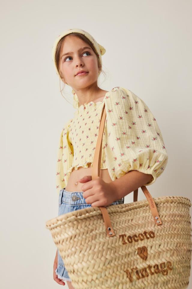 TOCOTO BOLSO CESTA RAFIA