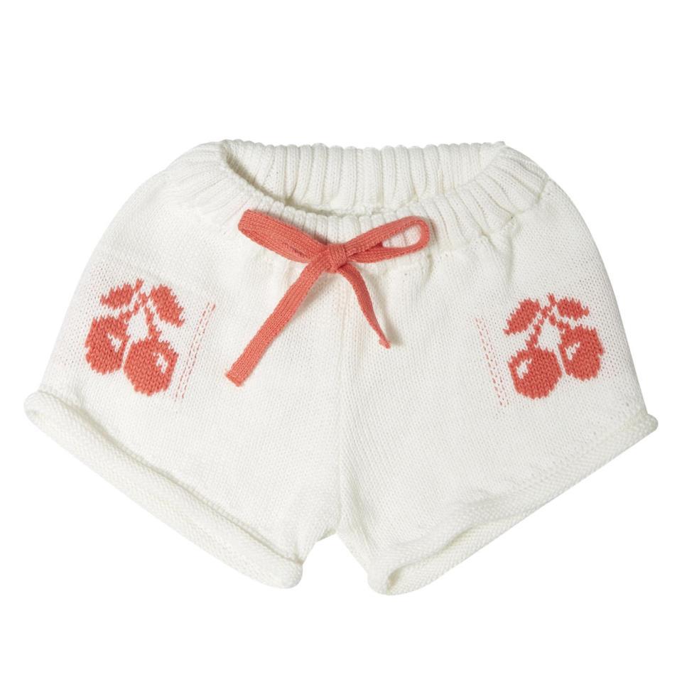 TOCOTO SHORTS TRICOT JACQUARS CEREZA