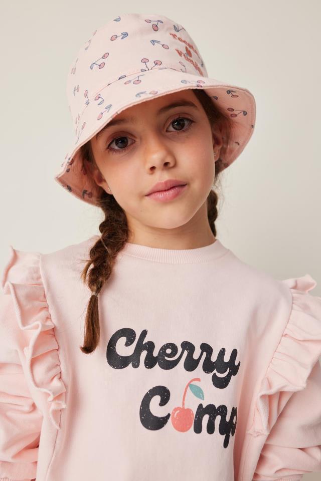 TOCOTO SUDADERA NIÑA CHERRY CAMP PINK