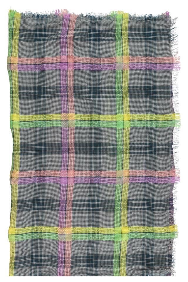 SISTERS SCARF MULTICOLOR CHECKERED