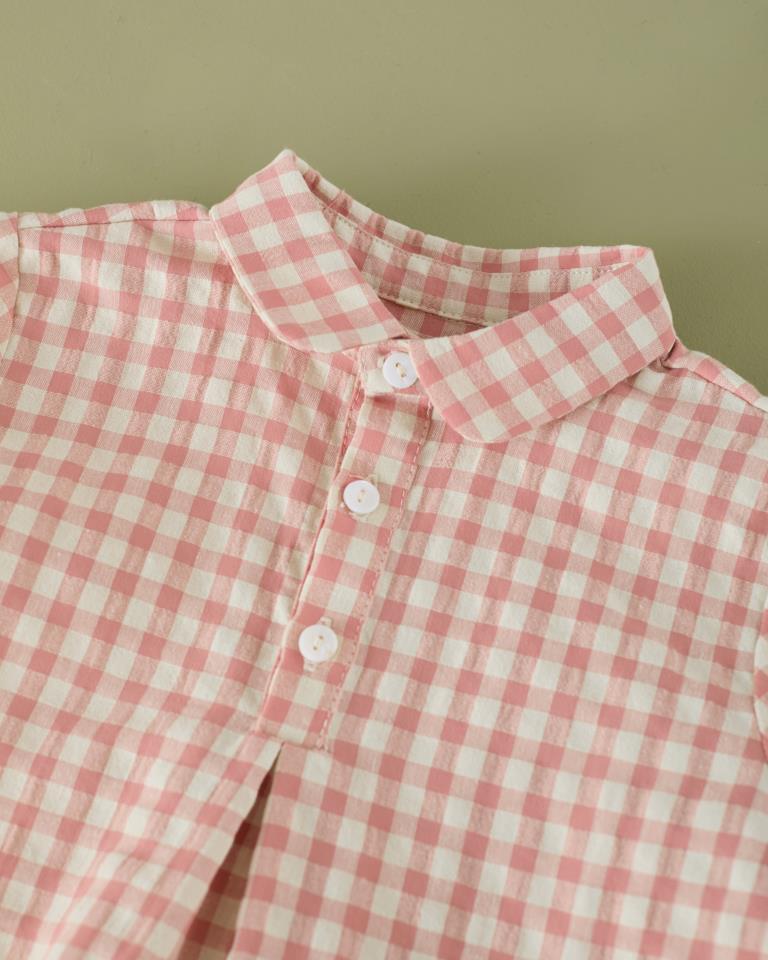 MC POLERA VICHY CINNAMON